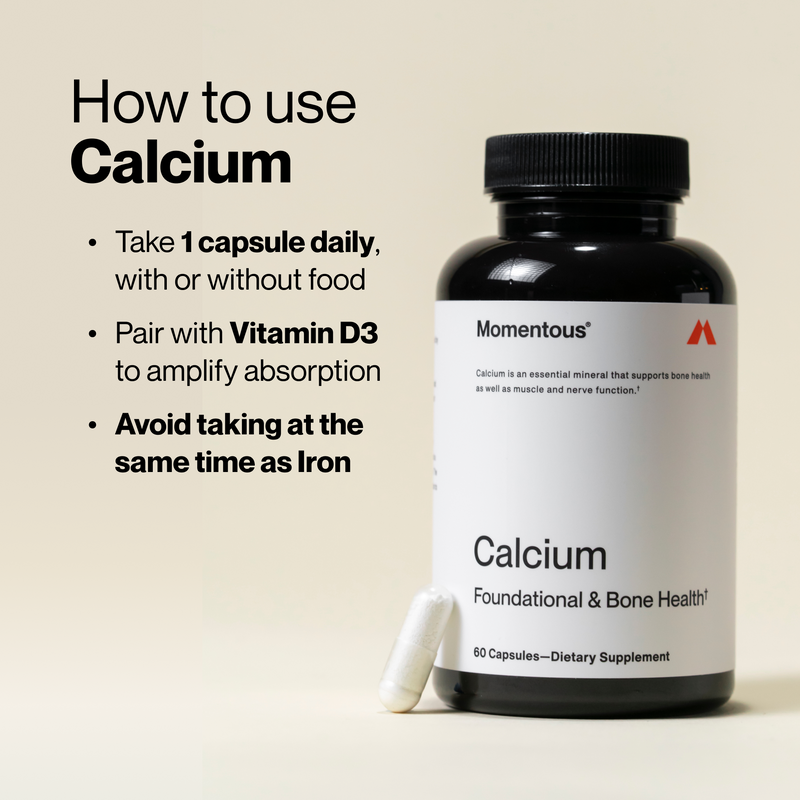 Load image into Gallery viewer, Momentous - Calcium - Vitamins &amp; Supplements
