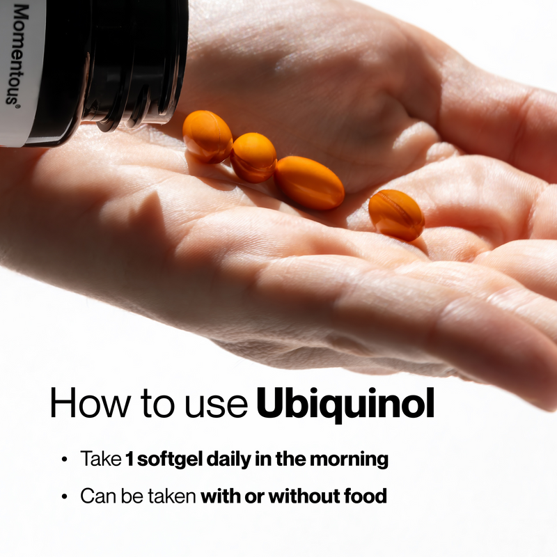 Load image into Gallery viewer, Momentous - Ubiquinol - Vitamins &amp; Supplements
