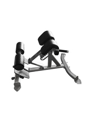 Muscle D Fitness - Back Extension Bench - Premium Upholstery Lower Back, Roman Chair