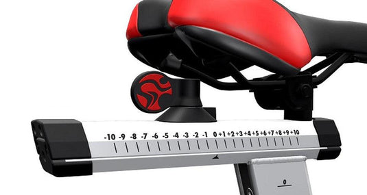 Muscle D Fitness - Life Fitness IC6 Indoor Cycle - Adjustable Handle Bars and Seat - Digital Display - Drink Bottle Holders