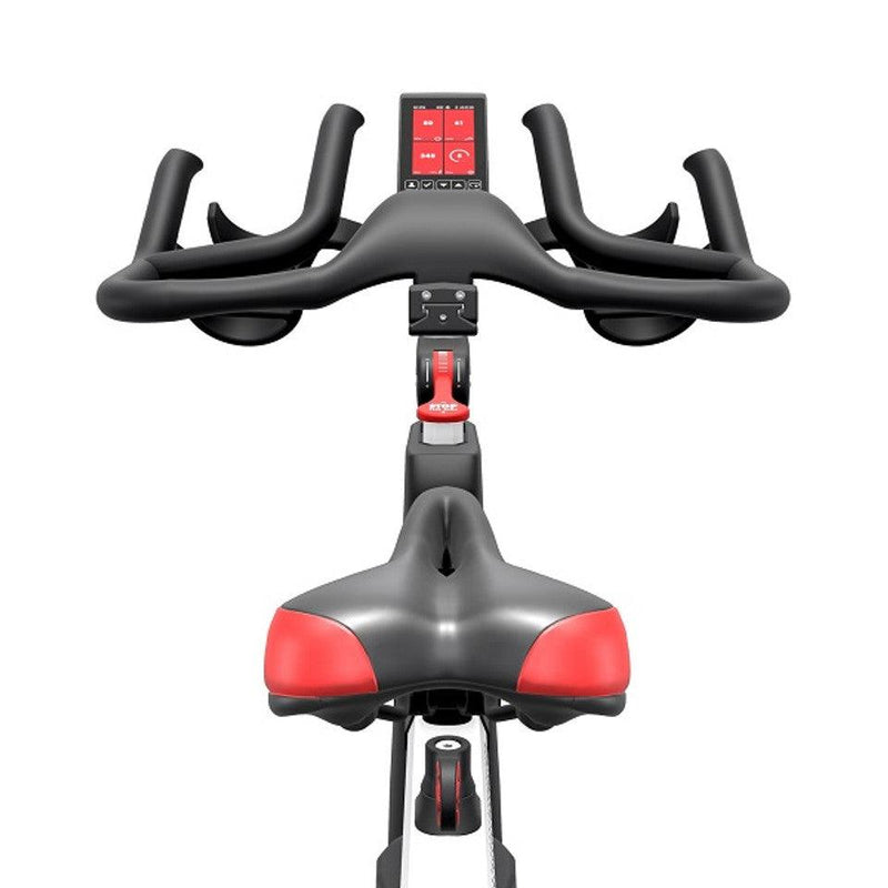 Load image into Gallery viewer, Muscle D Fitness - Life Fitness IC6 Indoor Cycle - Adjustable Handle Bars and Seat - Digital Display - Drink Bottle Holders
