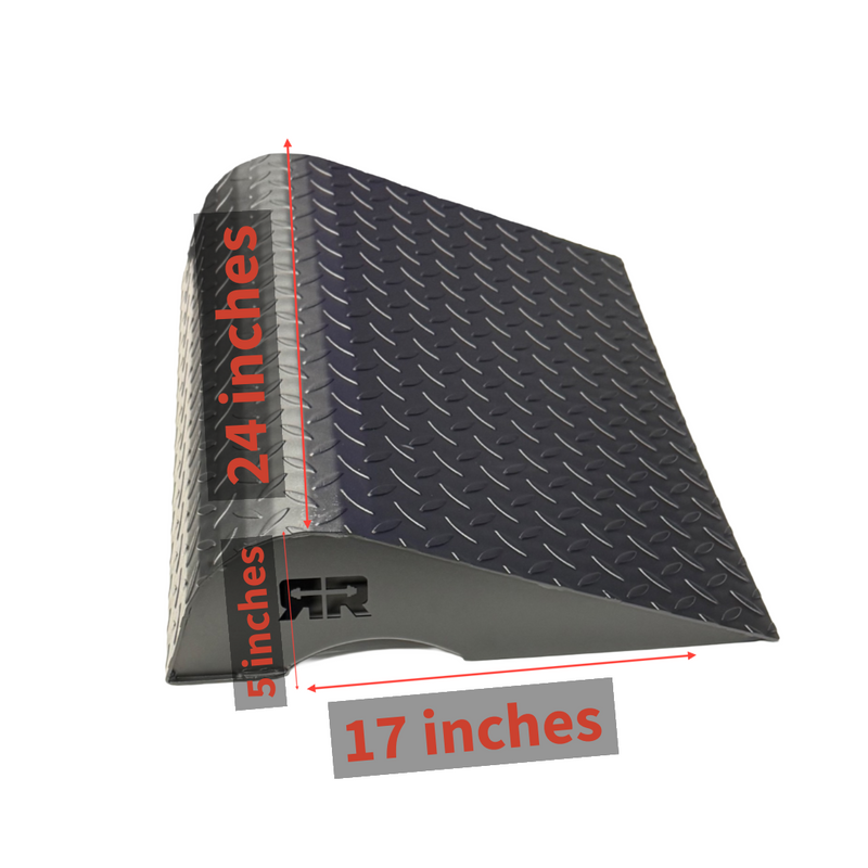 Load image into Gallery viewer, Squat Harness - Ripped Ramp 2.0: Steel Squat Wedge Ramp with Band Integration
