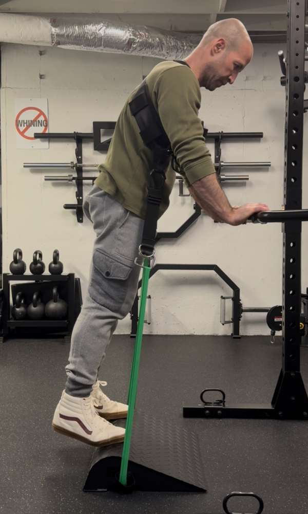 Load image into Gallery viewer, Squat Harness - Ripped Ramp 2.0: Steel Squat Wedge Ramp with Band Integration
