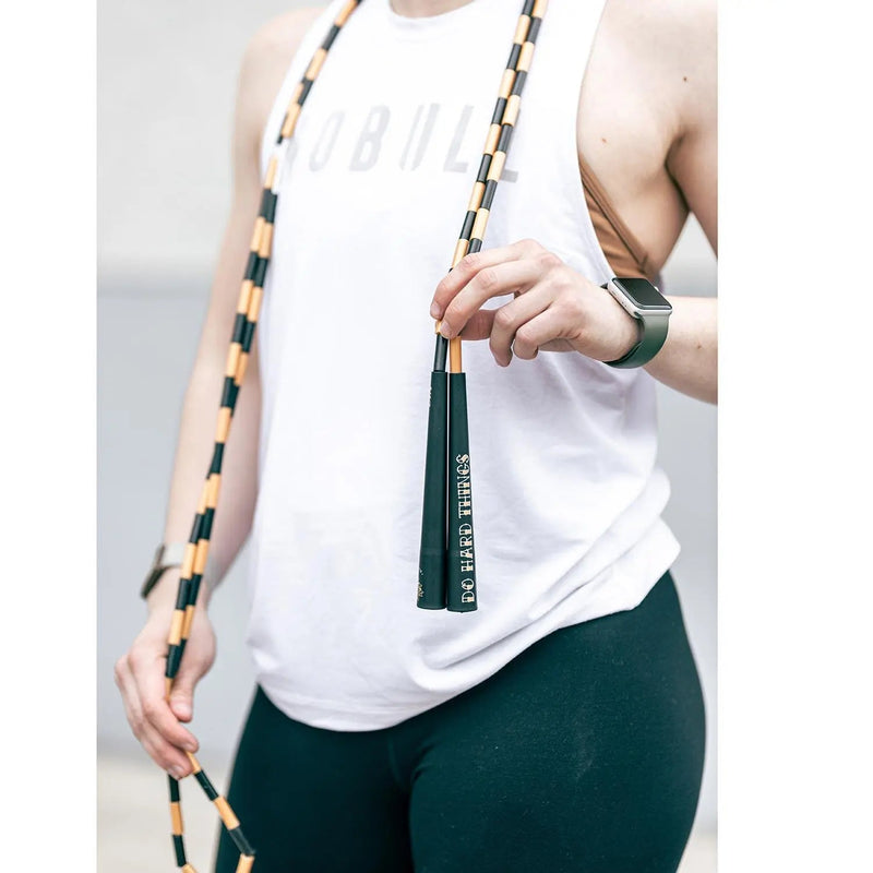 Load image into Gallery viewer, Elite Jumps - Do Hard Things- Edge 1" Beaded Jump Rope
