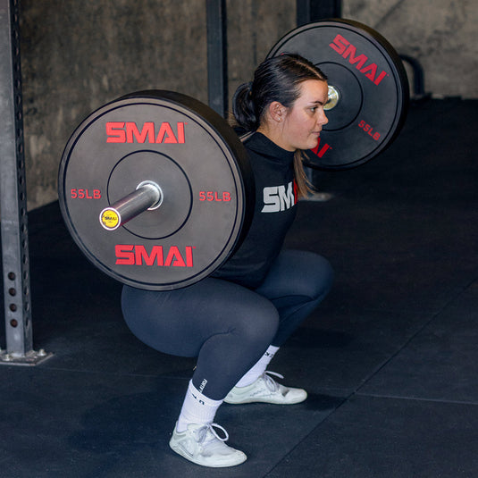 SMAI - Hd Bumper Plates (Pair) - 55lb