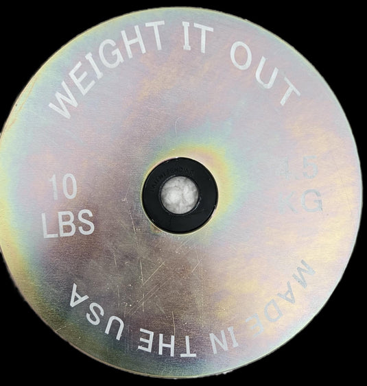 Weight It Out - Olympic to Standard Bar Plate Adapter (2-inch to 1-inch)