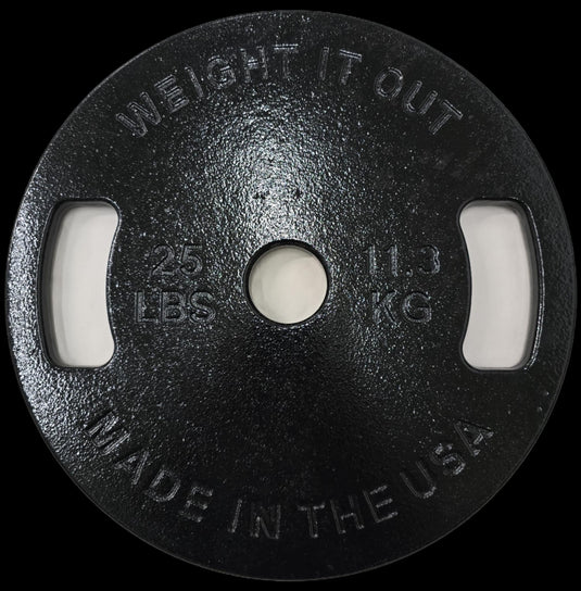 Weight It Out - Cast Iron Machined Weight Plate Sets