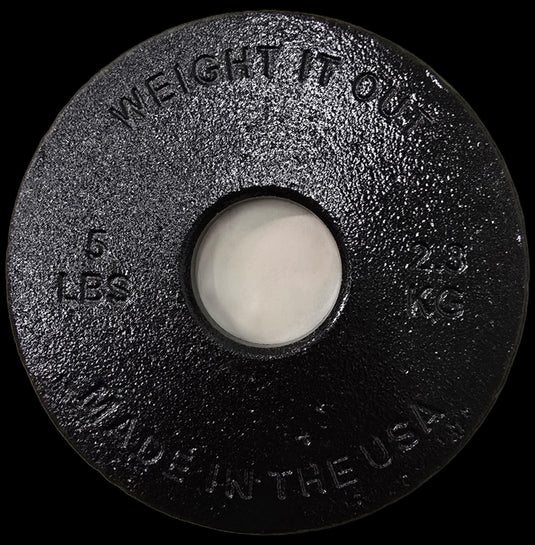 Weight It Out - Cast Iron Machined Weight Plate Sets