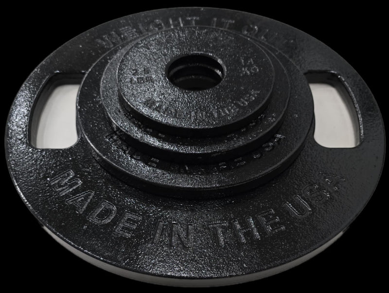 Load image into Gallery viewer, Weight It Out - Cast Iron Machined Weight Plate Sets
