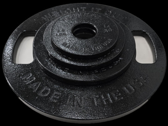 Weight It Out - Cast Iron Machined Weight Plate Sets