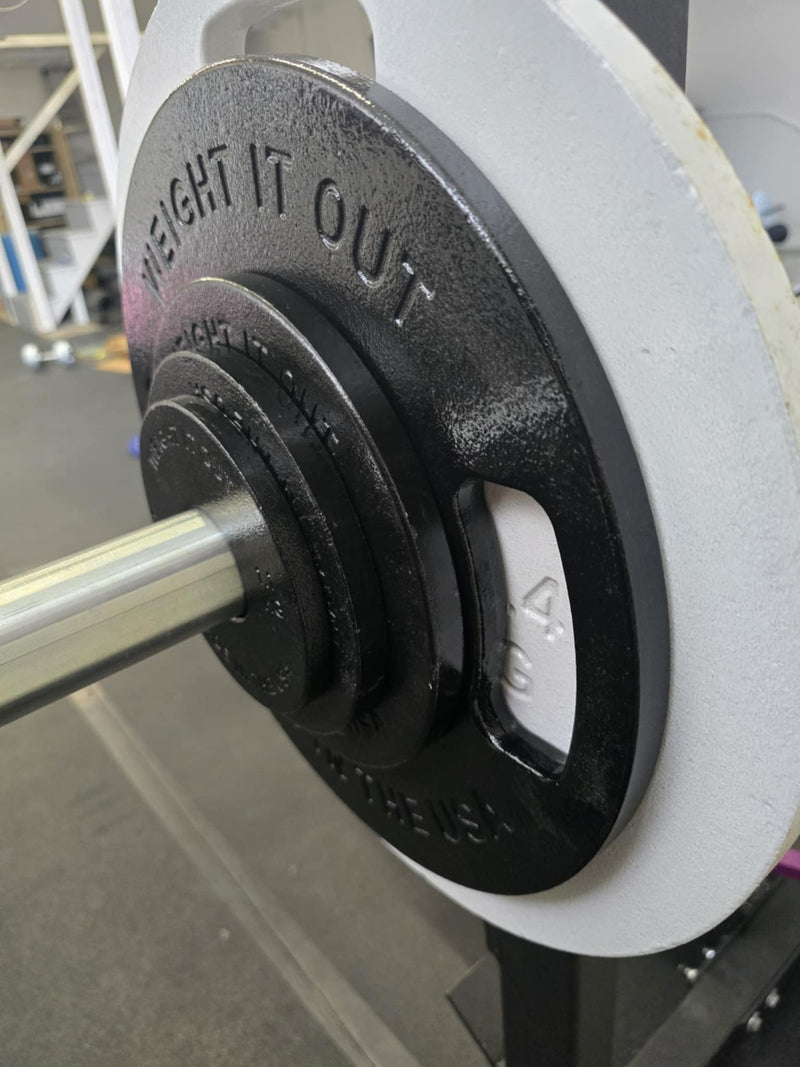 Load image into Gallery viewer, Weight It Out - Cast Iron Machined Weight Plate Sets
