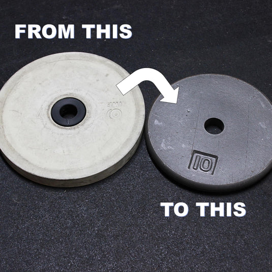 Weight It Out - Olympic to Standard Bar Plate Adapter (2-inch to 1-inch)