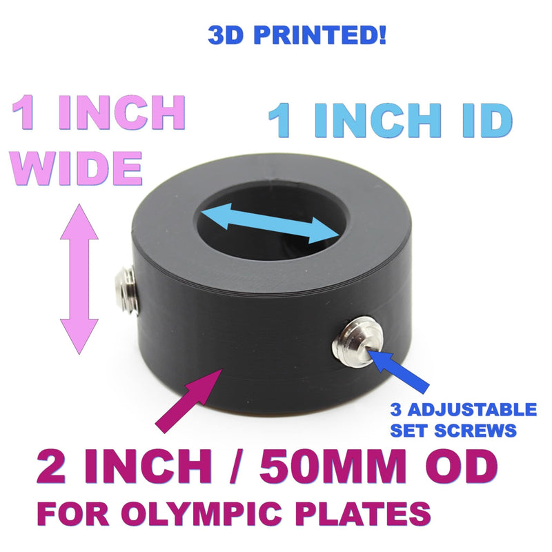 Load image into Gallery viewer, Weight It Out - Olympic to Standard Bar Plate Adapter (2-inch to 1-inch)
