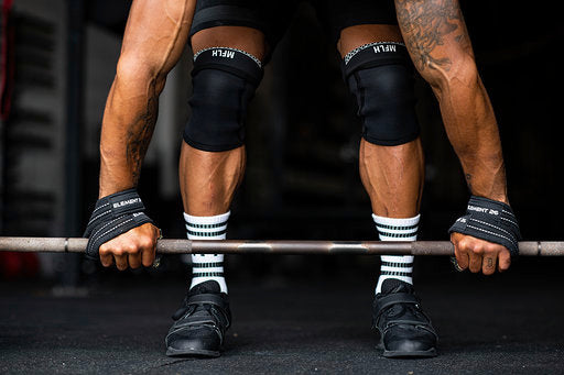 Load image into Gallery viewer, Padded Figure 8 Weightlifting Straps

