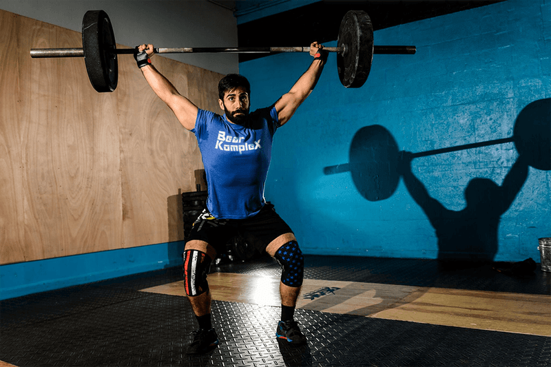 Load image into Gallery viewer, Bear KompleX - Bear KompleX Knee Sleeves - Stars &amp; Stripes
