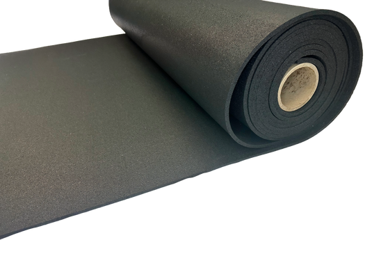 Rubber Flooring Rolls - 8mm Thickness - Made in USA