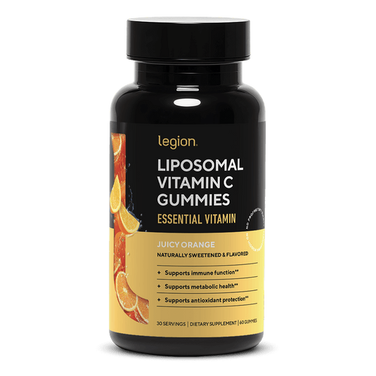 Legion Athletics Liposomal Vitamin C Gummies - 500mg liposomal vitamin C per serving