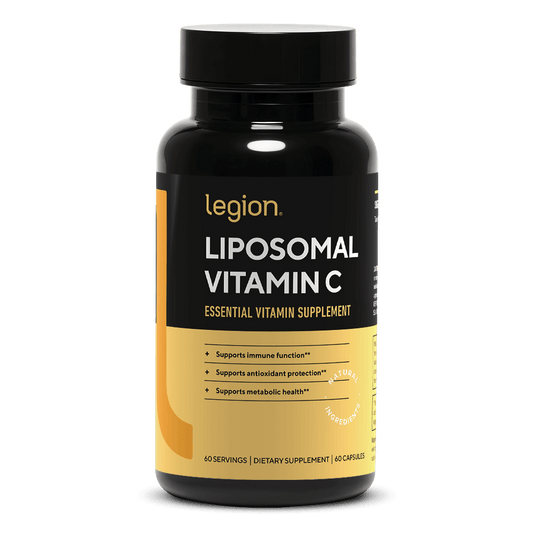 Legion Athletics Liposomal Vitamin C - 1,000mg liposomal vitamin C per serving for enhanced absorption