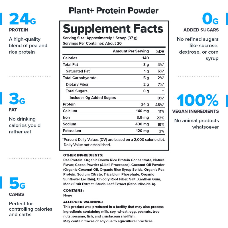 Load image into Gallery viewer, Legion Whey+ supplement facts panel
