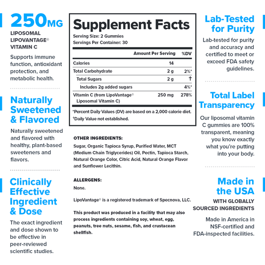 Legion Athletics - Liposomal Vitamin C Gummies