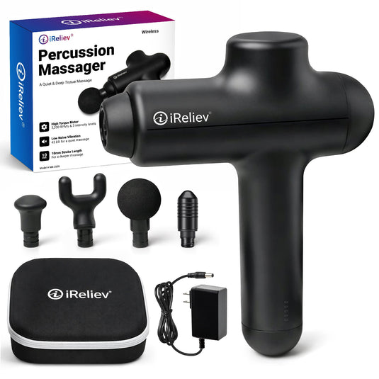 iReliev - Percussion Massage Gun