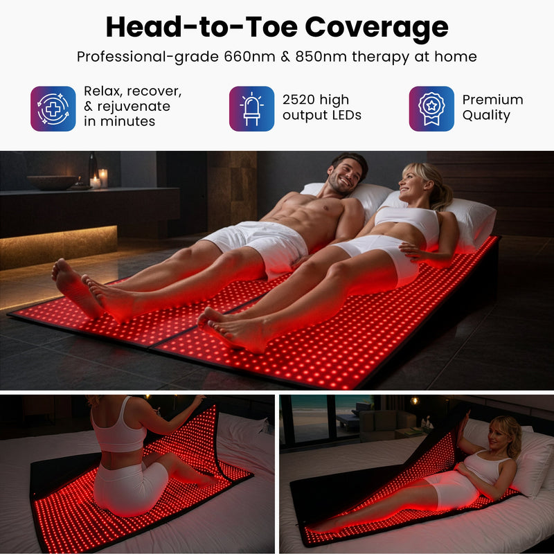 Load image into Gallery viewer, iReliev - FullGlow™ 360 Full Body Red Light &amp; Near Infrared Bag - Red Light Therapy
