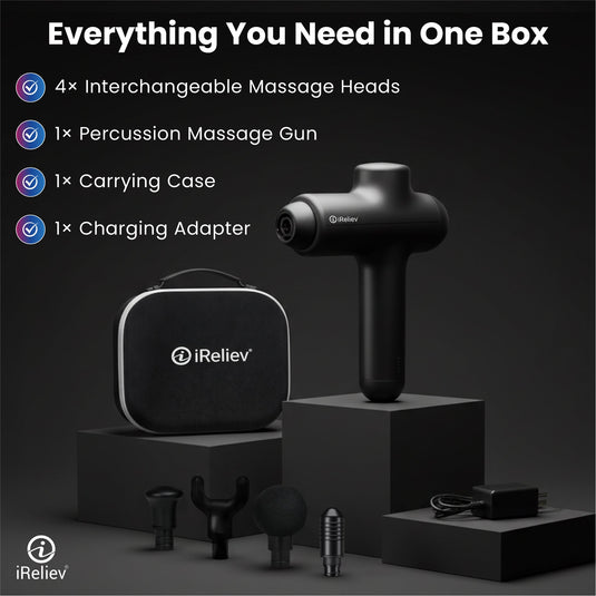 iReliev - Percussion Massage Gun