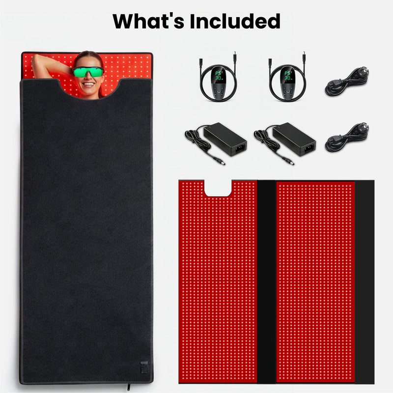 Load image into Gallery viewer, iReliev - FullGlow™ 360 Full Body Red Light &amp; Near Infrared Bag - Red Light Therapy
