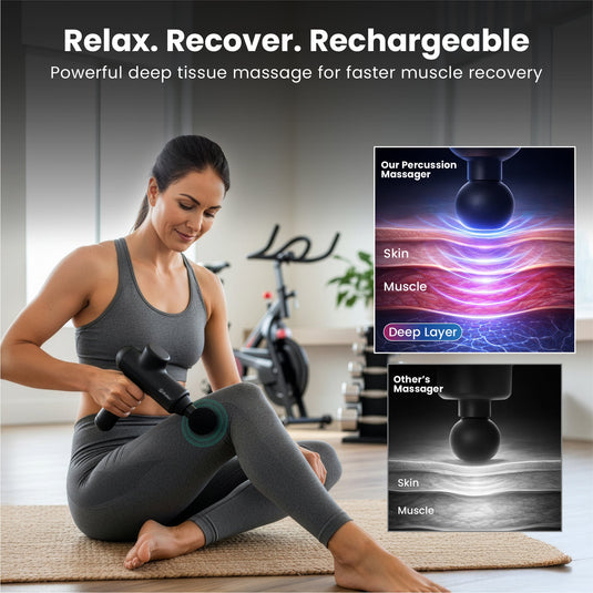 iReliev - Percussion Massage Gun