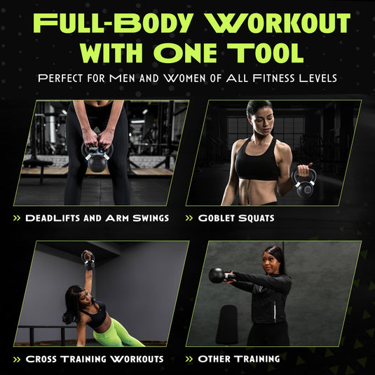 Rage Fitness - Single Cast Iron Kettlebell