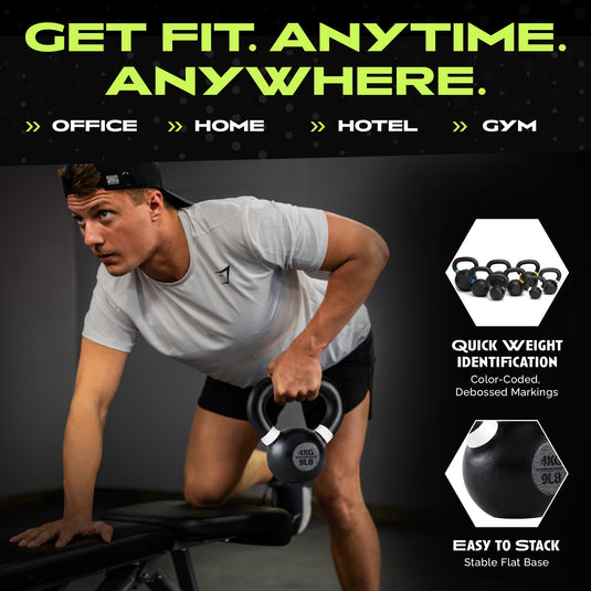 Rage Fitness - Single Cast Iron Kettlebell