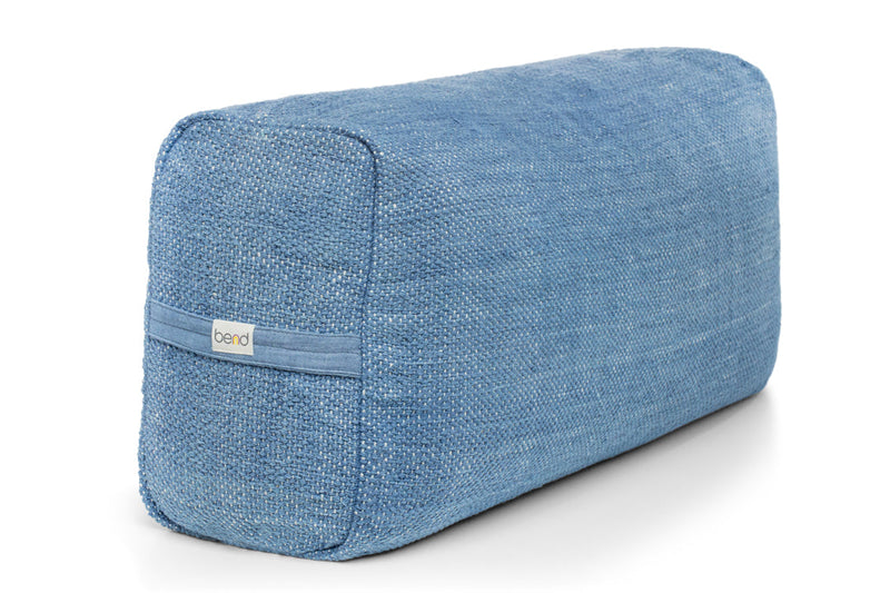 Load image into Gallery viewer, Bennd Yoga - Indigo Ayurvedic Yoga Bolster (Final Sale)
