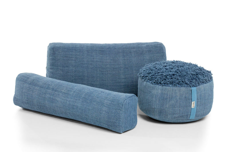 Load image into Gallery viewer, Bennd Yoga - Indigo Ayurvedic Pranayama Pillow (Final Sale)
