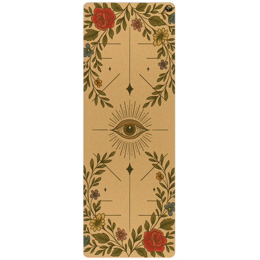 Yoloha Yoga - Infinite Bloom Unity Air Cork Yoga Mat