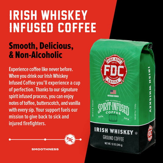 Fire Department Coffee - Irish Whiskey Infused Coffee