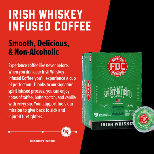 Fire Department Coffee - Irish Whiskey Infused Coffee Pods