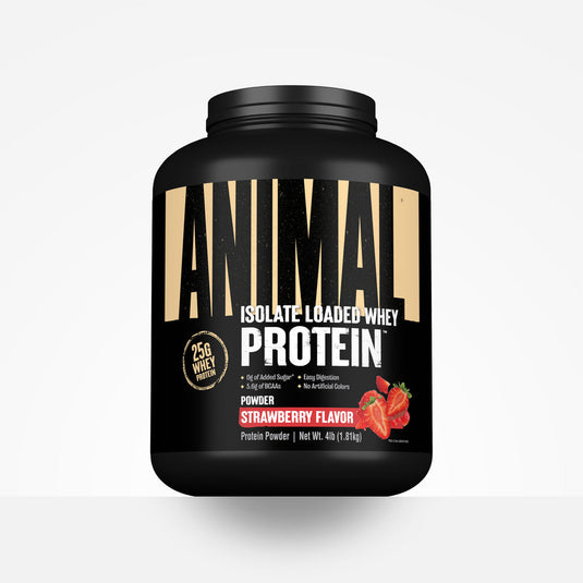 Animal Whey - Iso Whey Protein Blend - Stawberry / 4lb