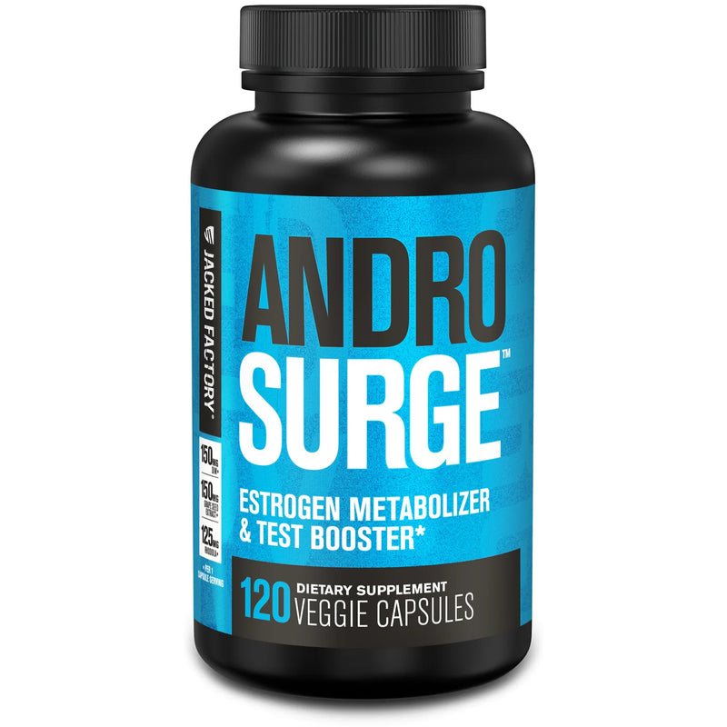 Load image into Gallery viewer, Jacked Factory - Androsurge Estrogen Metabolizer &amp; Testosterone Booster - 120 count
