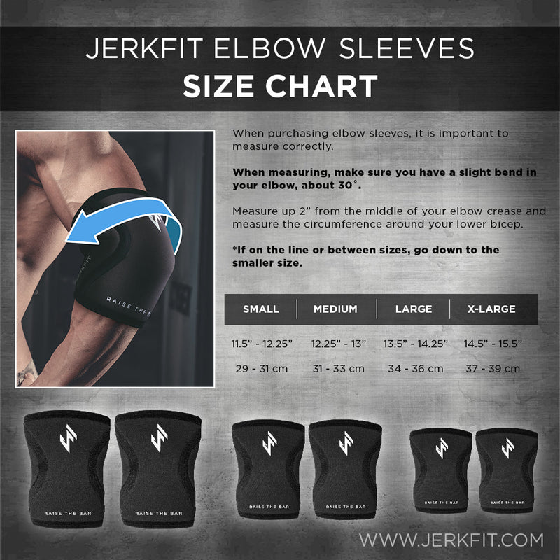 Load image into Gallery viewer, JerkFit Elbow Sleeves (Pair)
