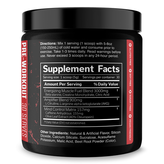 JNX Sports - The Curse! Pre-Workout 30 Serve