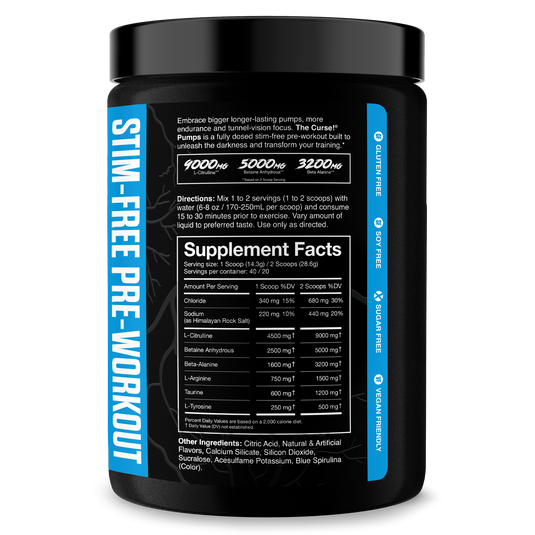 JNX Sports - The Curse! Stim-Free Pump
