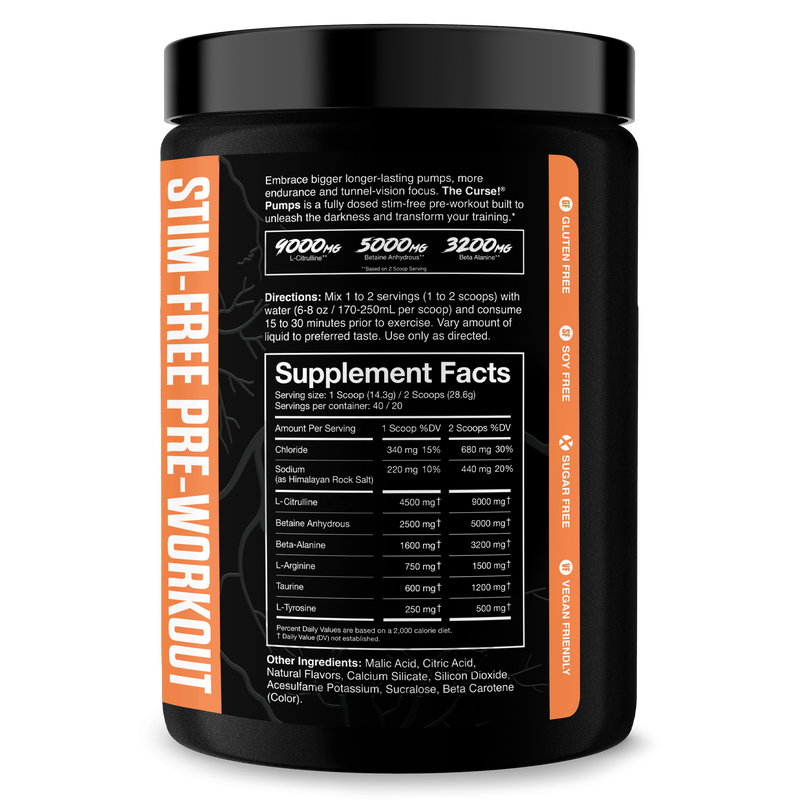 Load image into Gallery viewer, JNX Sports - The Curse! Stim-Free Pump
