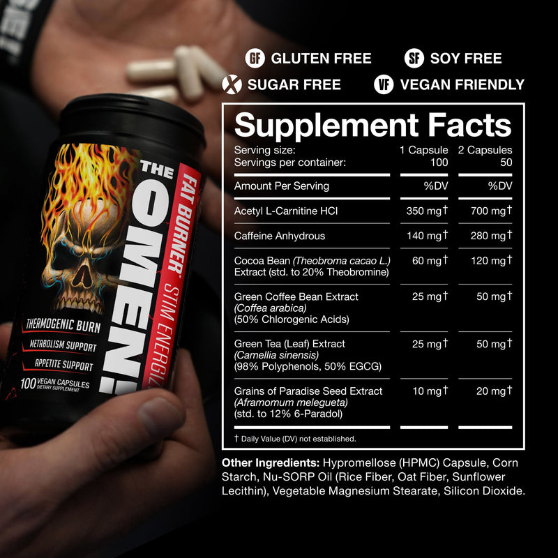 Load image into Gallery viewer, JNX Sports - The Omen! Fat Burner

