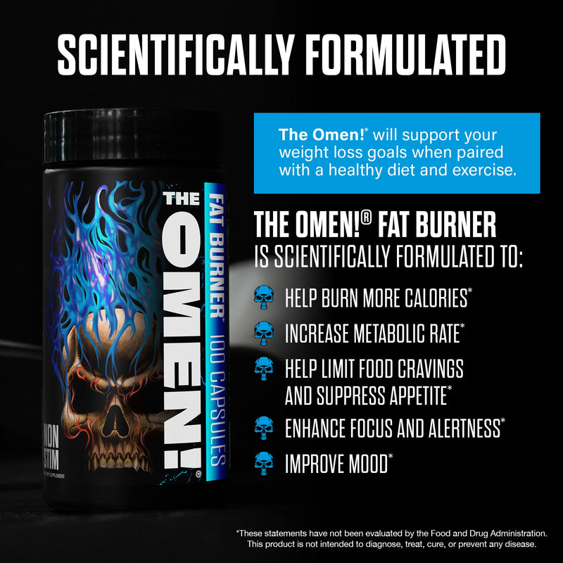 Load image into Gallery viewer, JNX Sports - The Omen! Stim-Free Fat Burner
