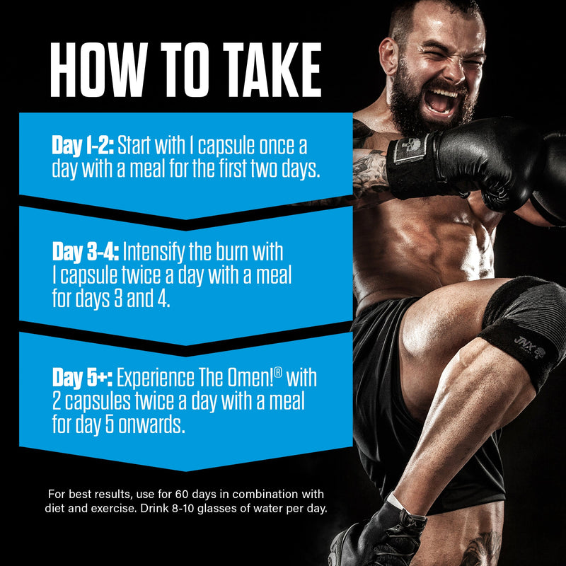 Load image into Gallery viewer, JNX Sports - The Omen! Stim-Free Fat Burner
