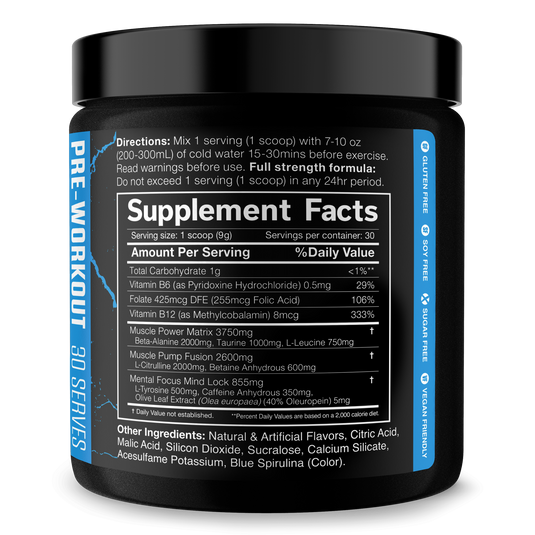 JNX Sports - The Shadow! Pre-Workout