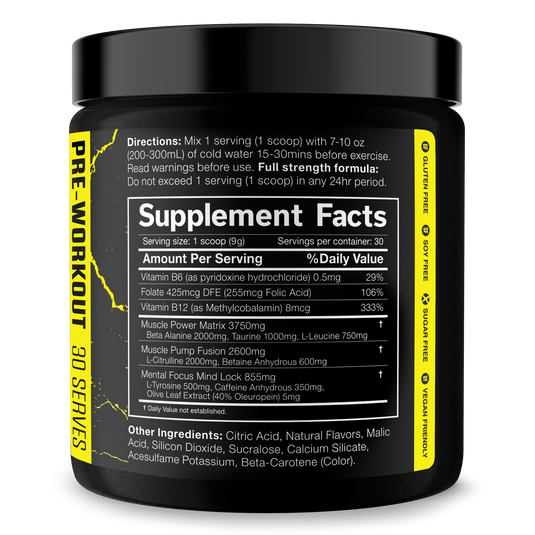 JNX Sports - The Shadow! Pre-Workout