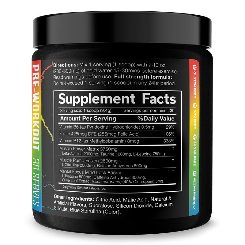 Load image into Gallery viewer, JNX Sports - The Shadow! Pre-Workout
