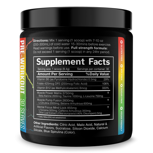 JNX Sports - The Shadow! Pre-Workout