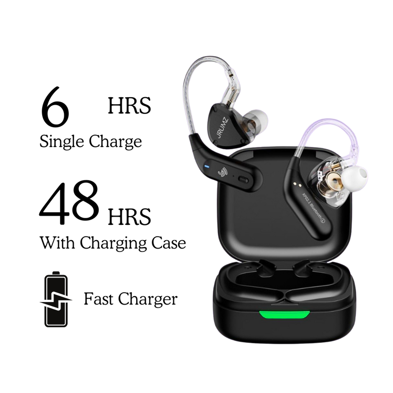 Load image into Gallery viewer, Jrumz Expression XP02: Wireless in-Ear Monitor Premium Earbuds
